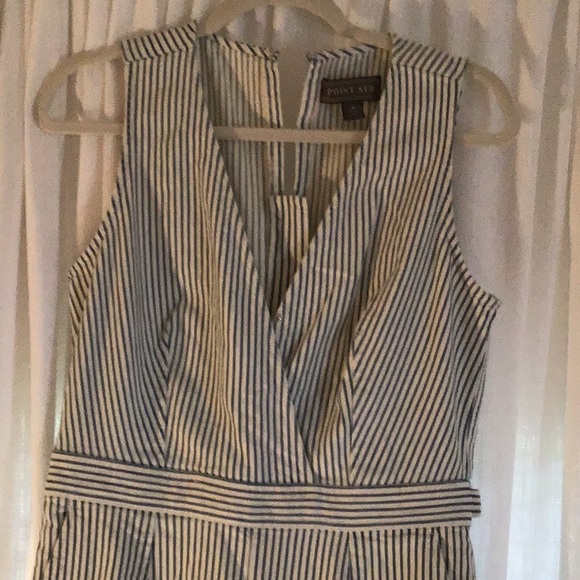 J.Crew Point Sur striped denim jumpsuit - Picture 5 of 5
